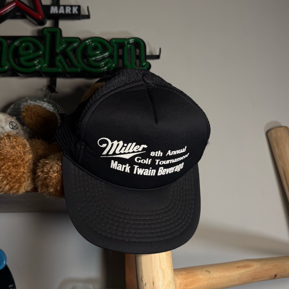 Vintage Miller Brewery Golf Hat